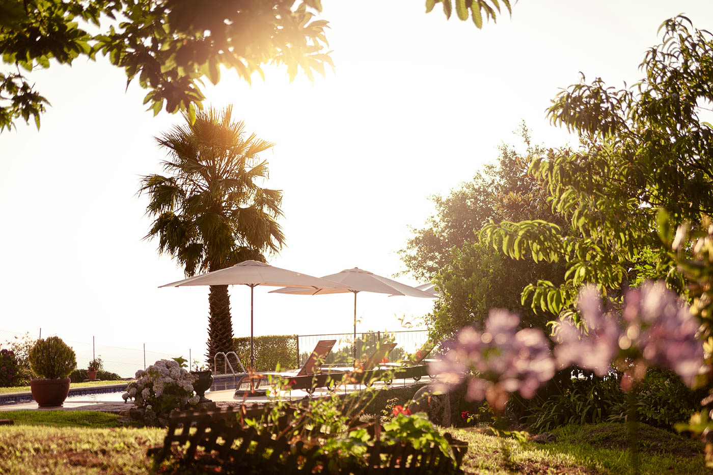 The property is remarkably special in the afternoon