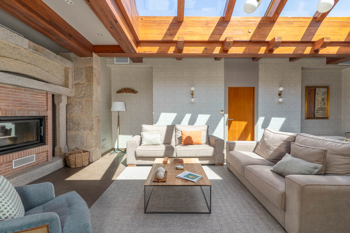 Indoor bright living areas