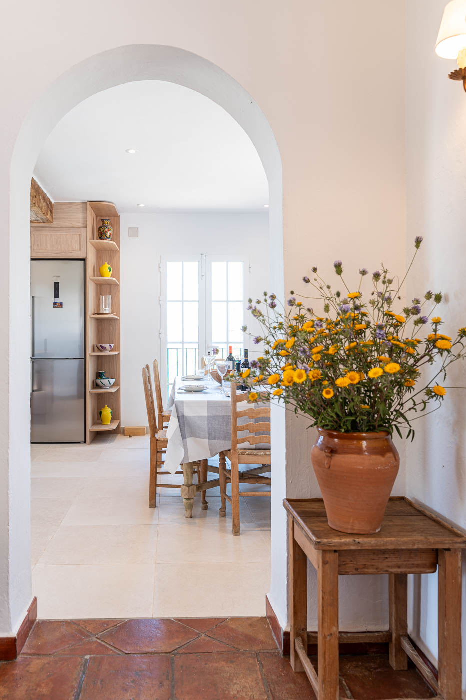 Cocina desde el salón