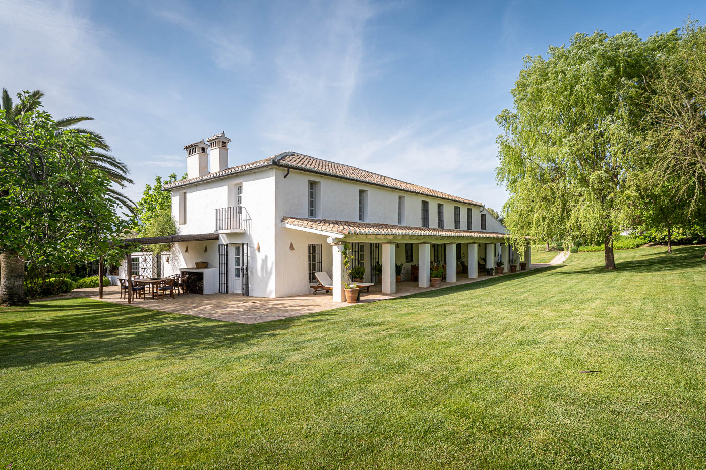 Amazing gardens all around the house