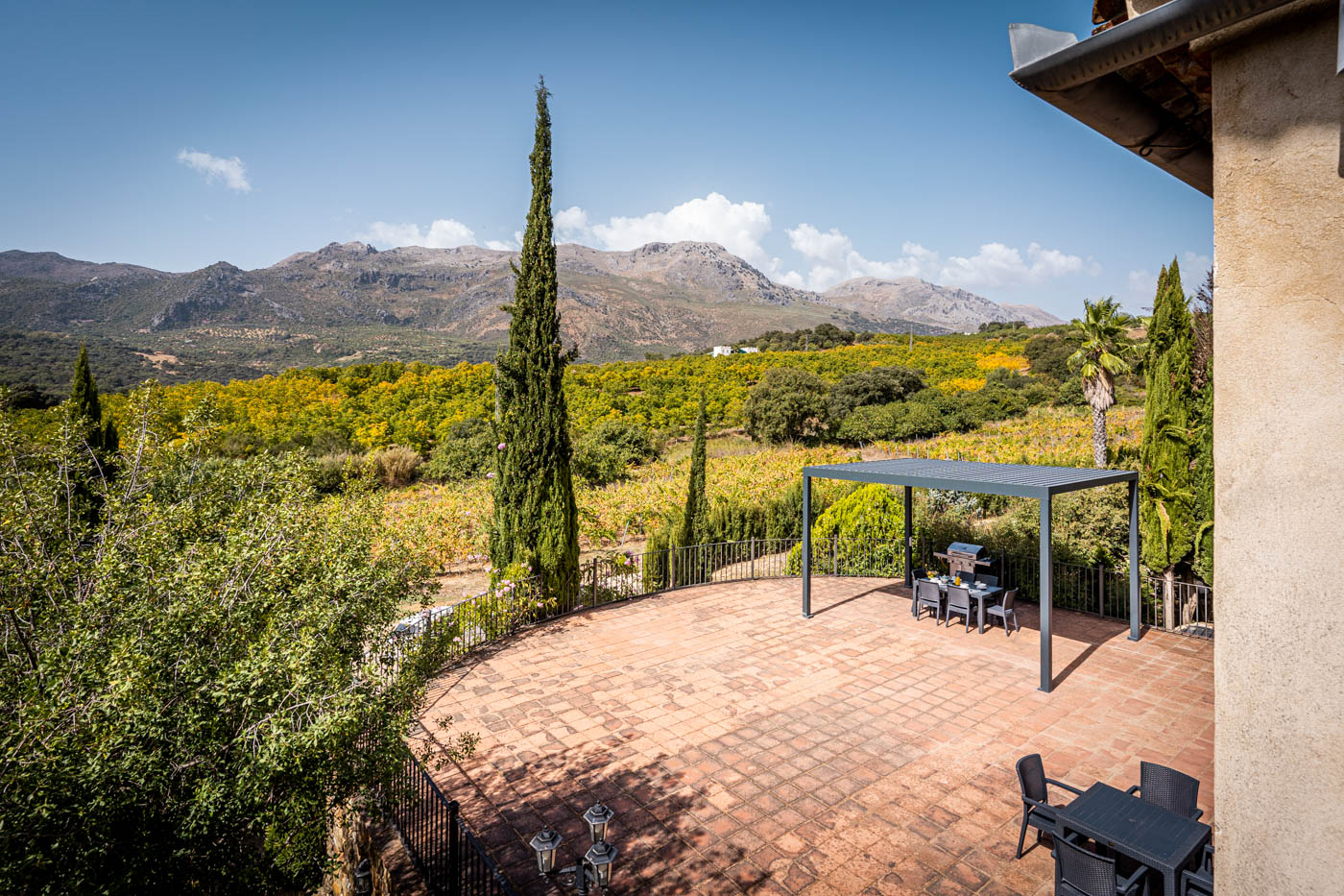 This is the amazing scenery seen from first floor