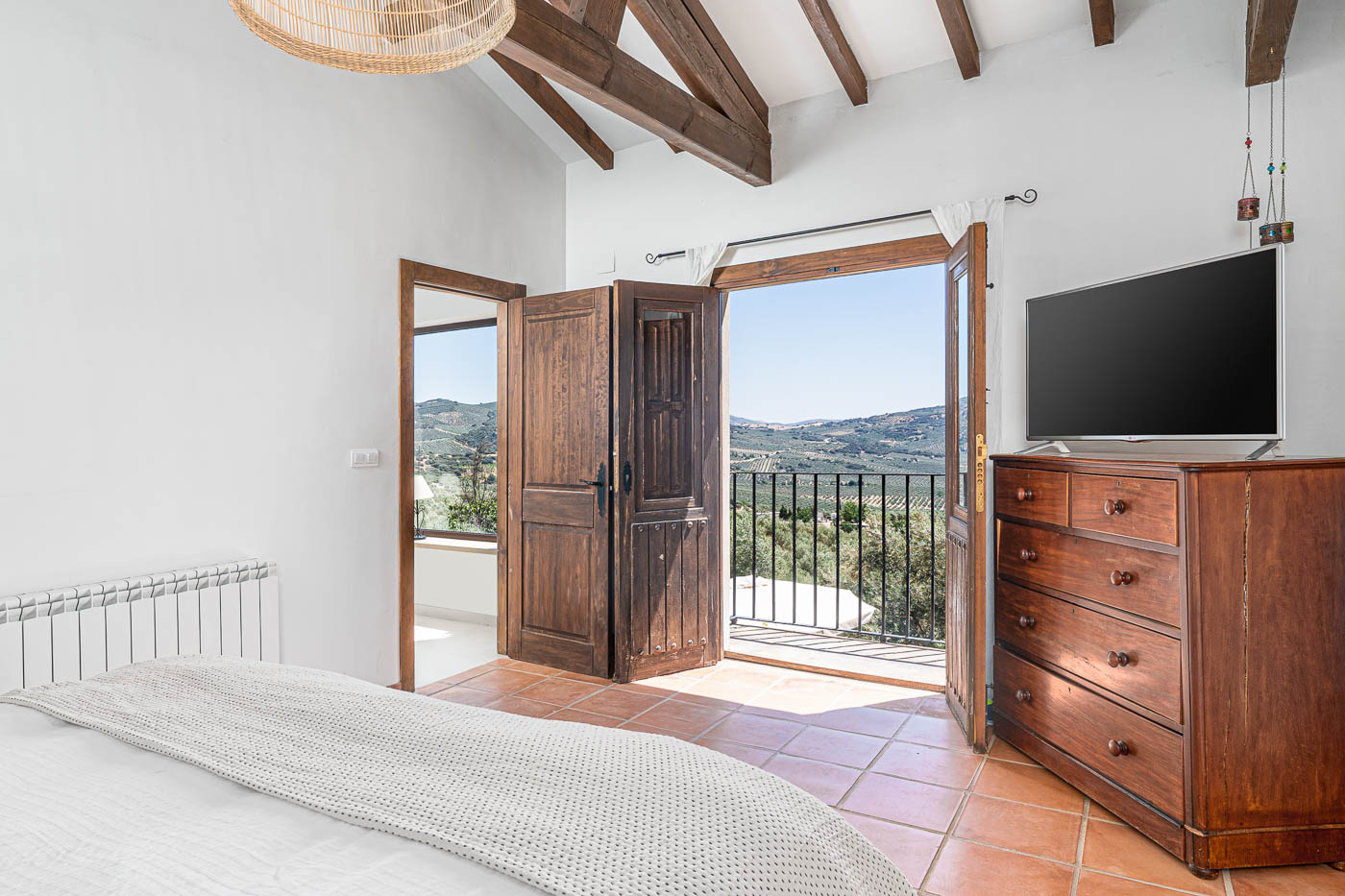 Master bedroom balcony