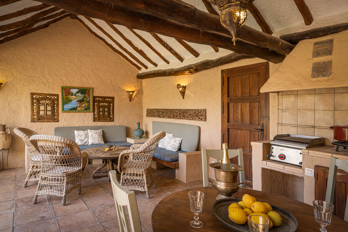 Outdoor cooking facilities