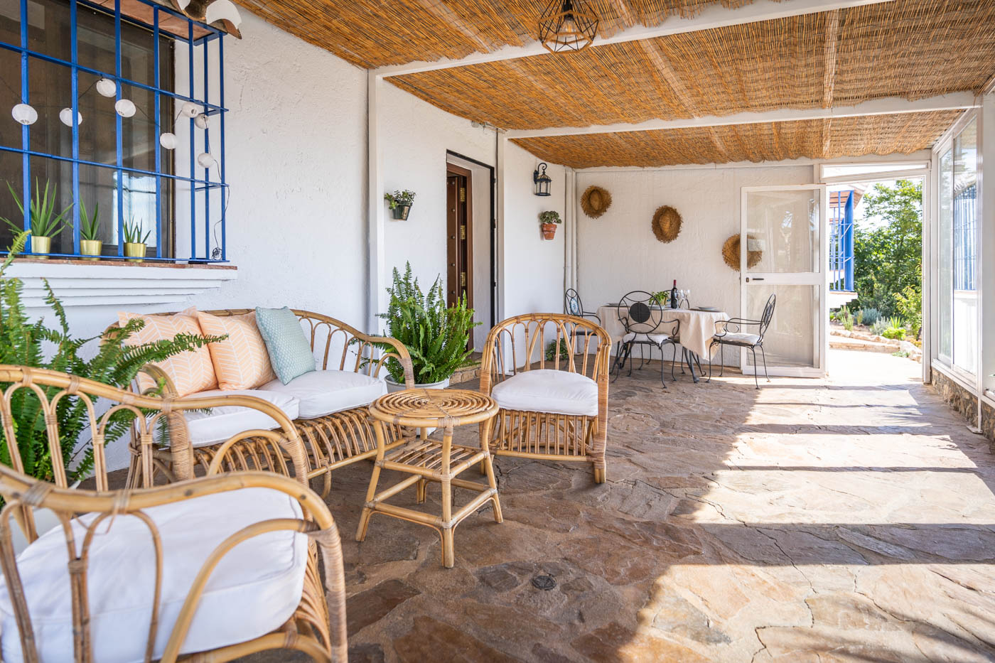 Terraza cubierta / acristalada