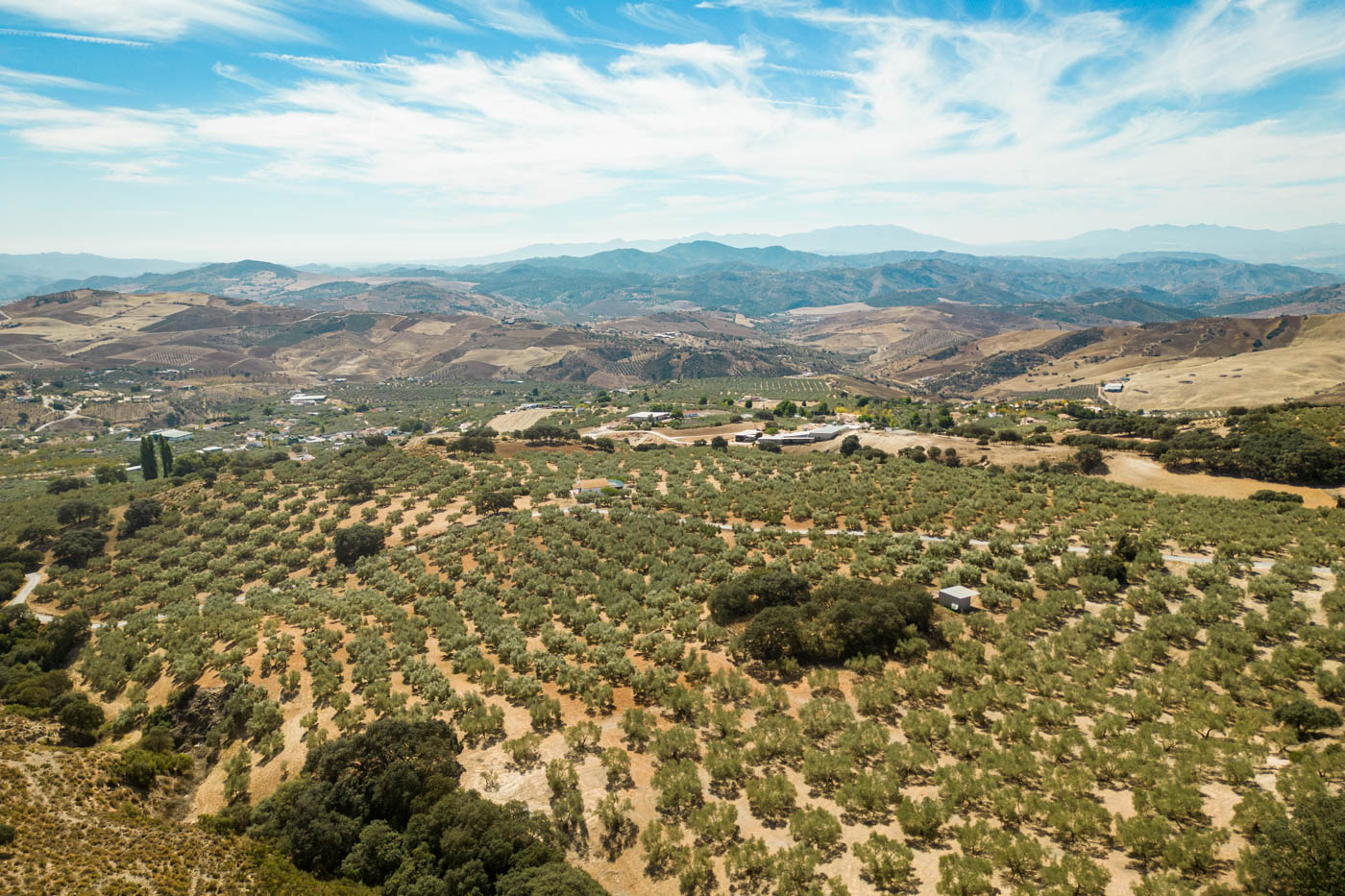 Ubicación de la villa (zona de Antequera - El Torcal)