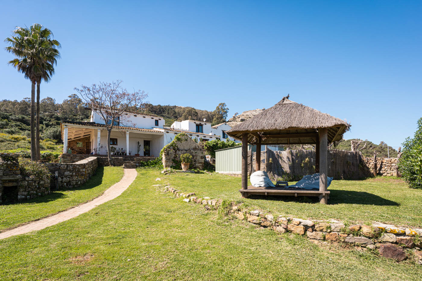 House seen from pool area