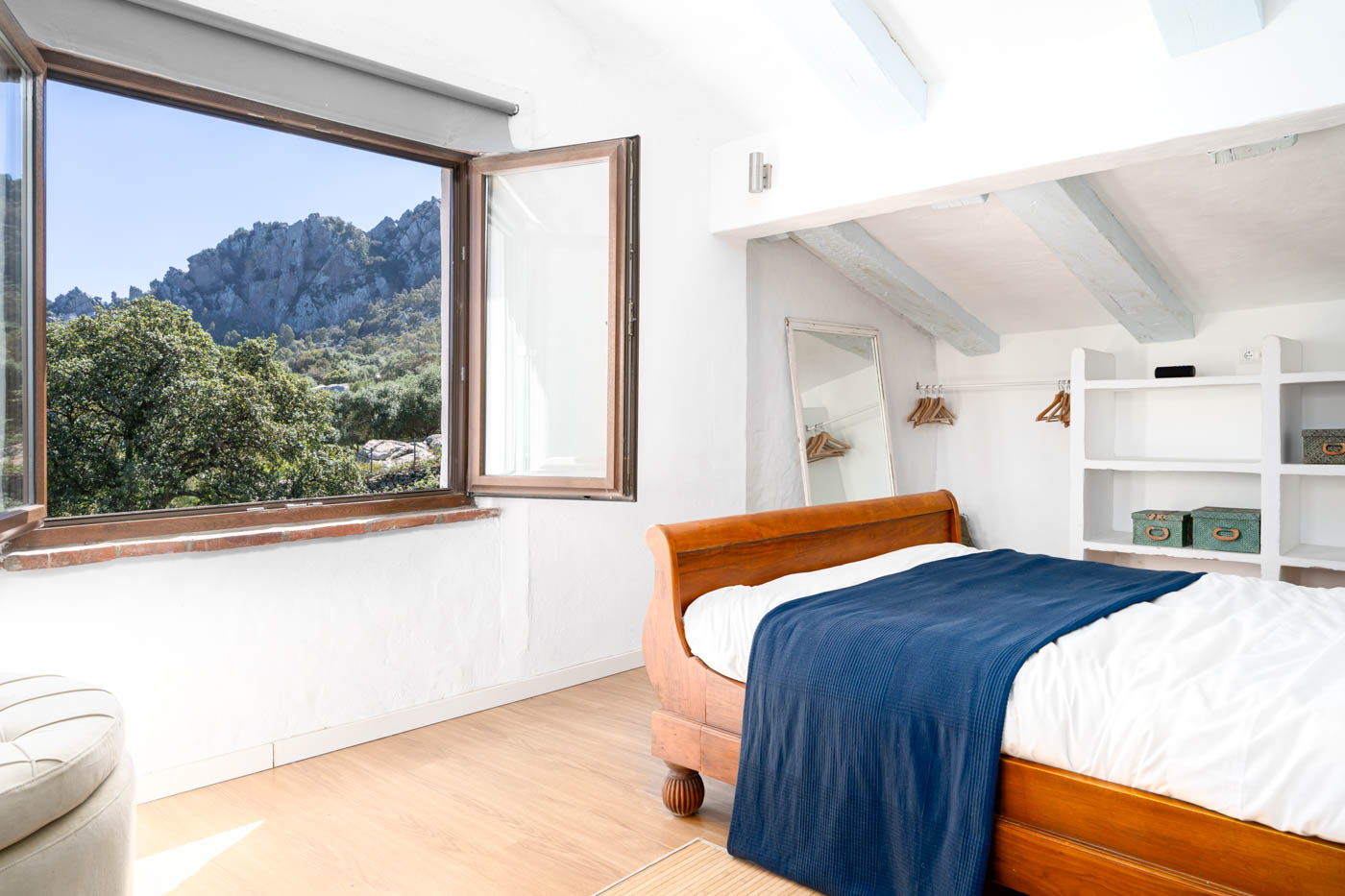 Views to the rocky outcrop of San Bartolome