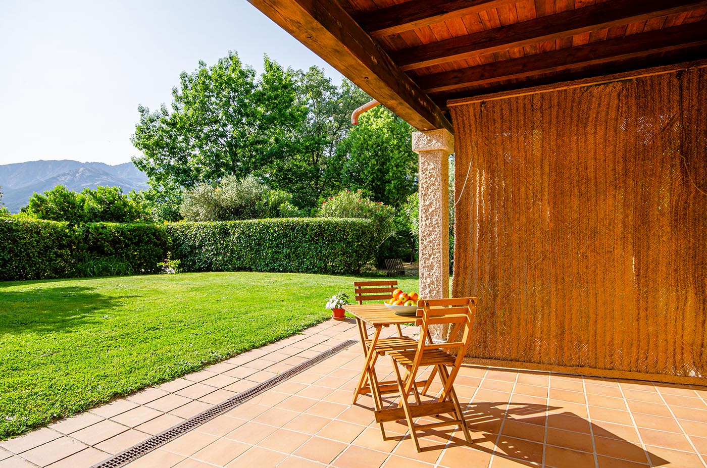 Different seating areas