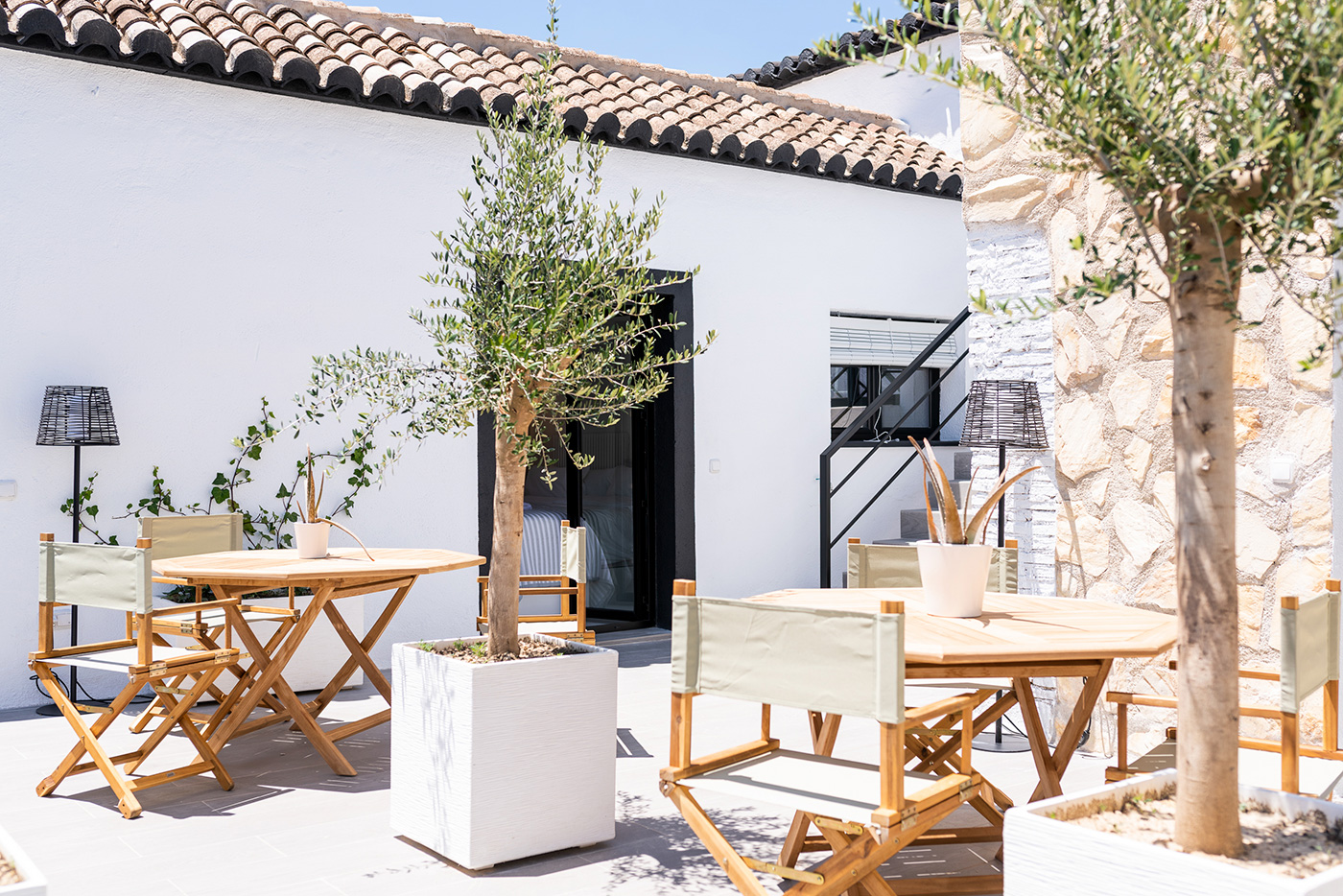 Suite 7 has access to terrace