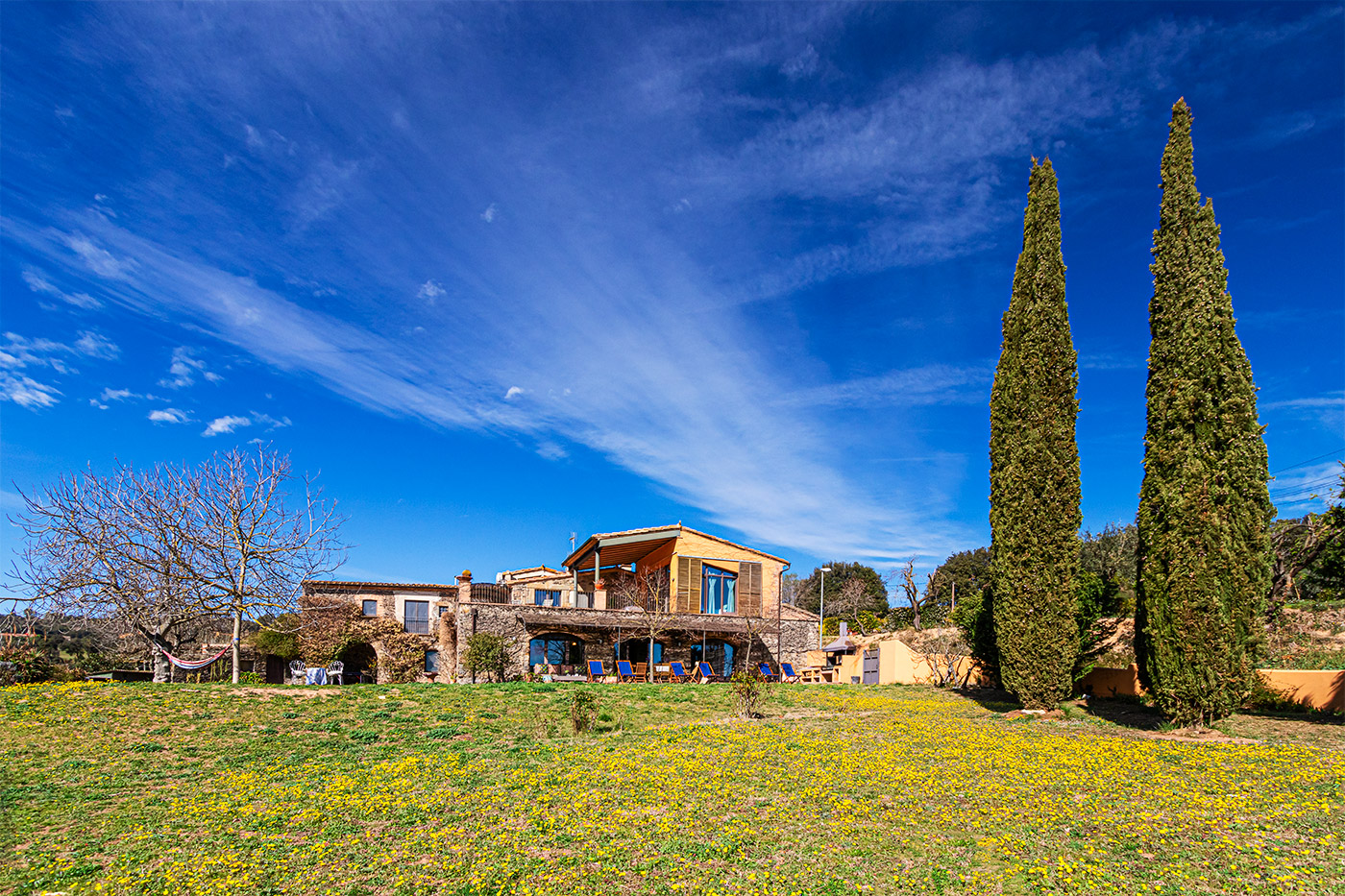 Ample private grounds and gardens