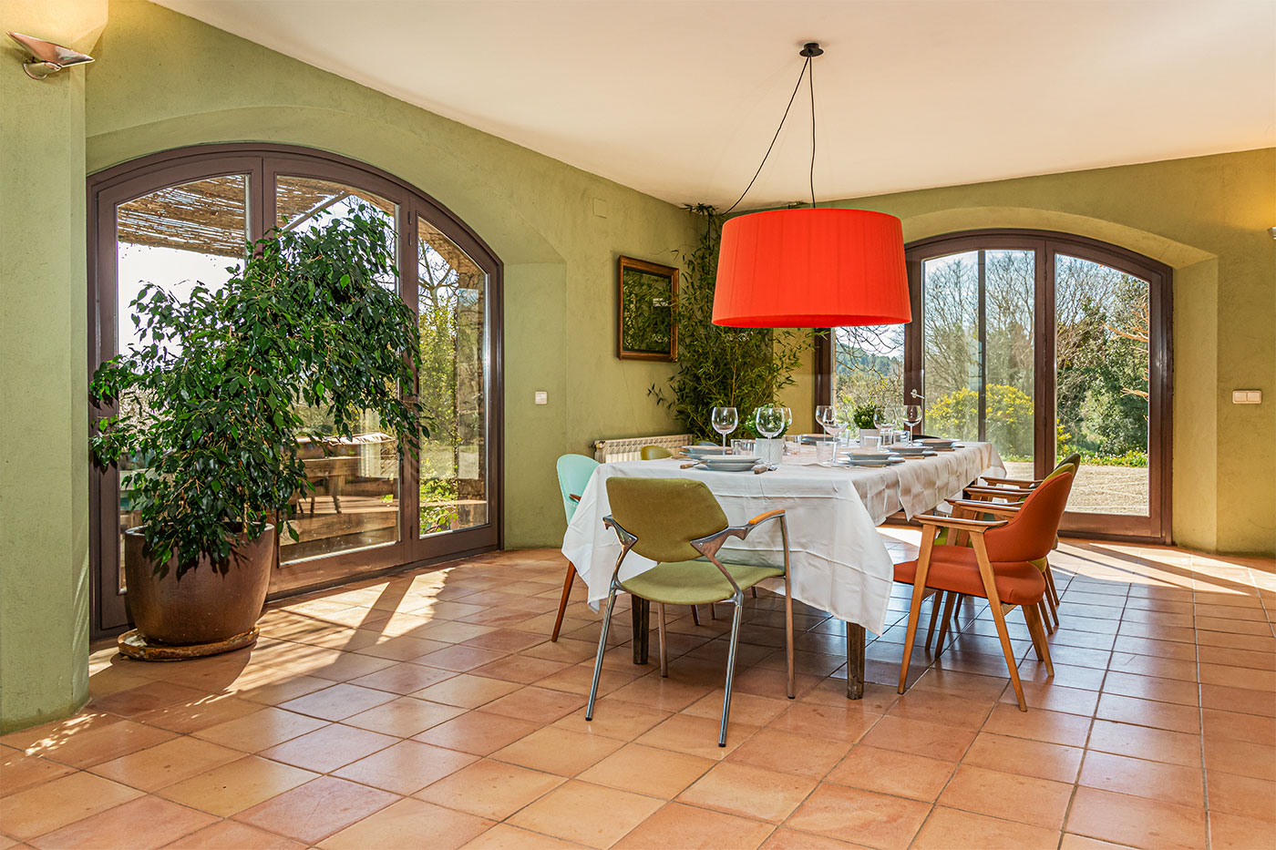 Ground floor dining area