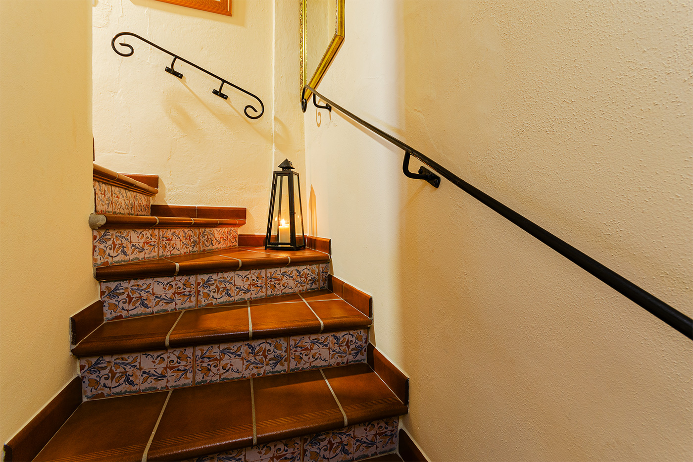 Stairs to first floor