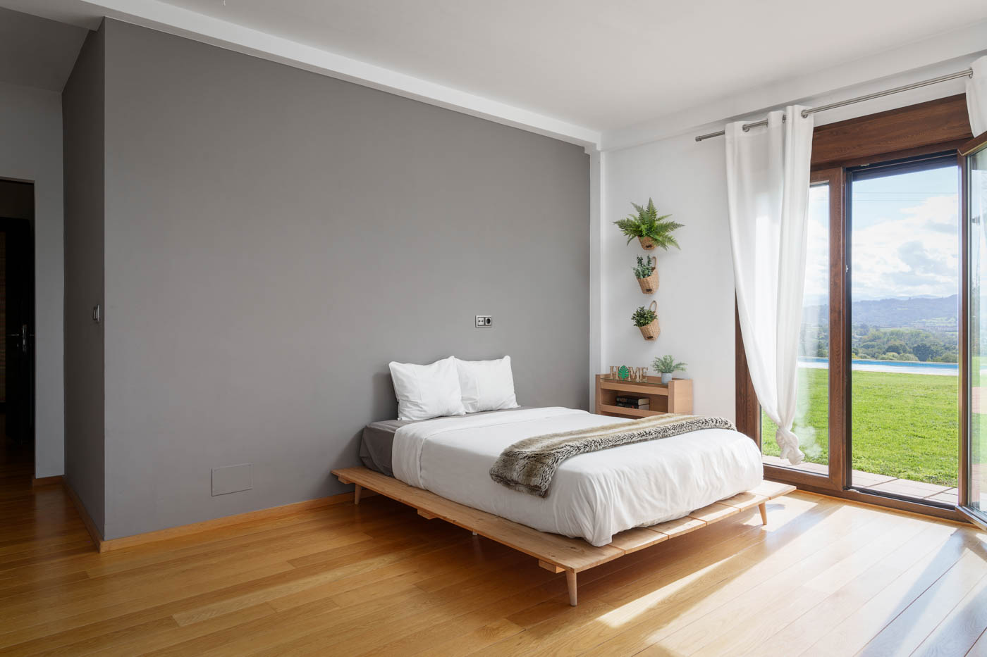 Bedroom 7 with direct access to gardens