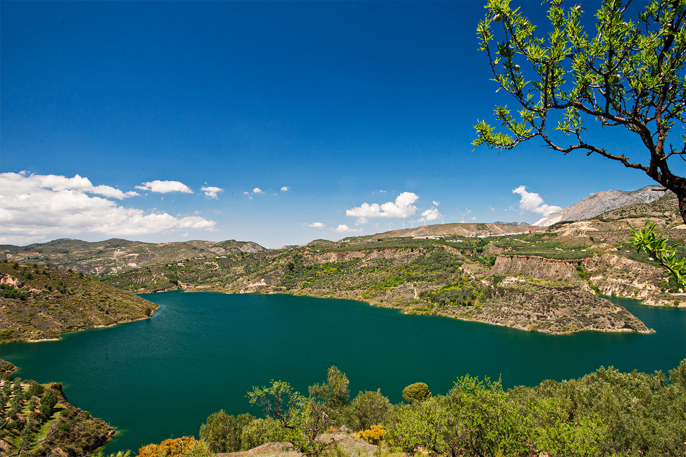 Your village is directly above the lake / reservoir of Beznar