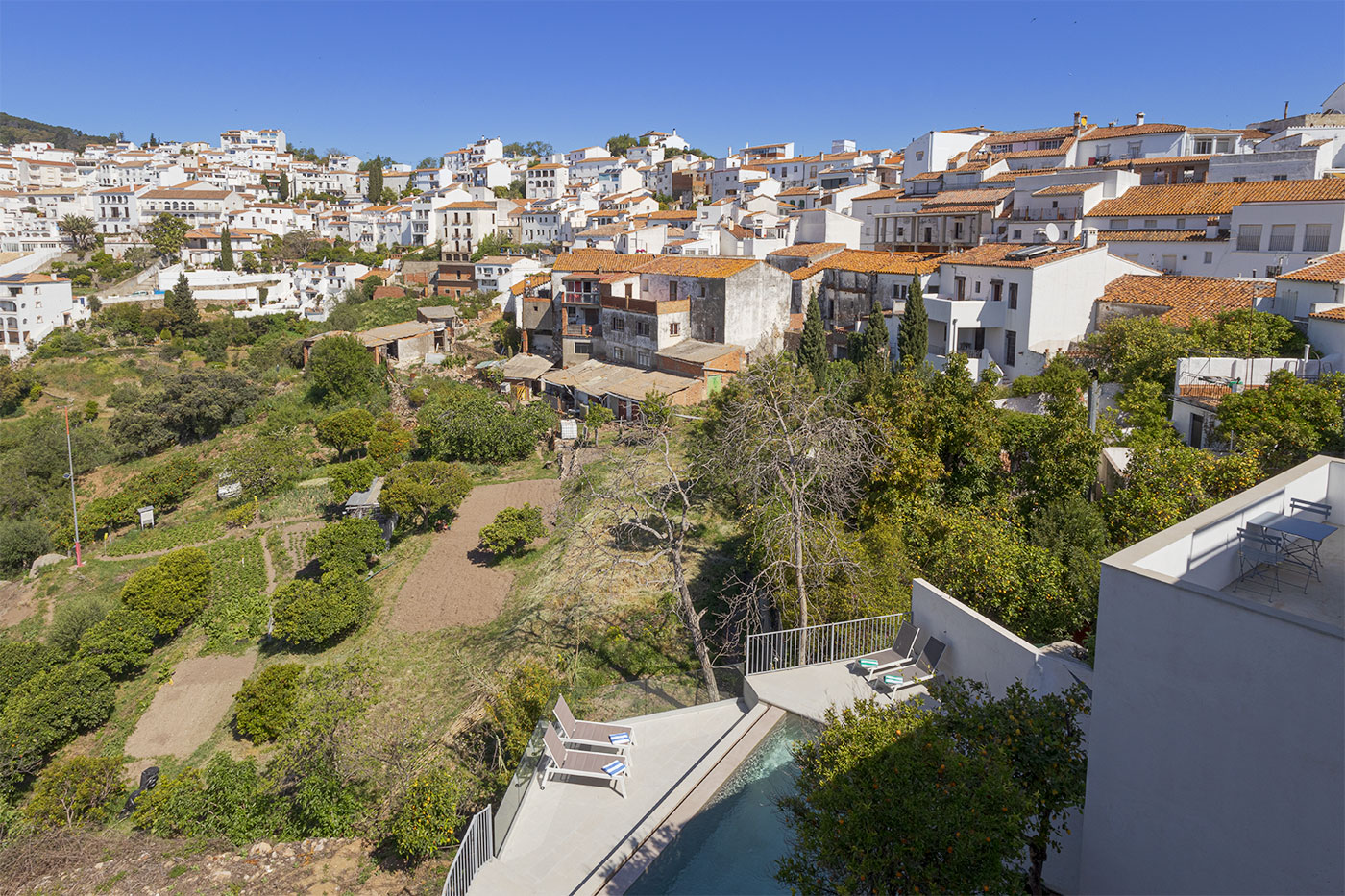 Views from upper level