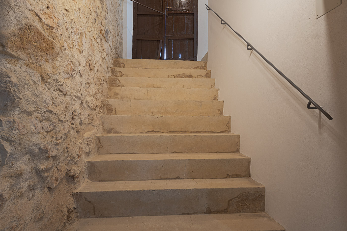 Stairs to lower level