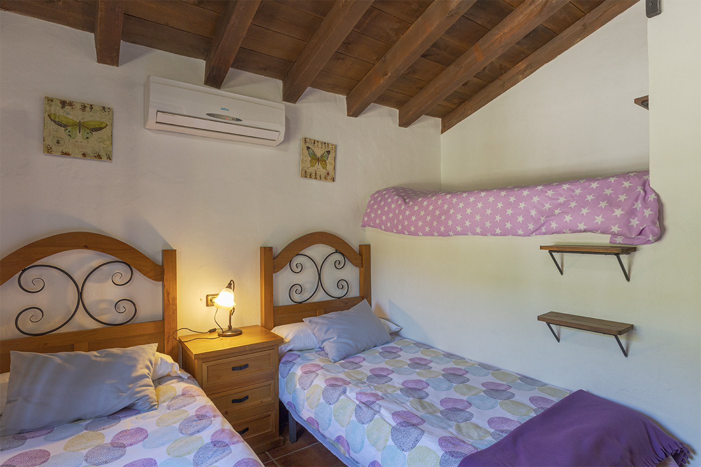 Loft bed (only suitable for some children)