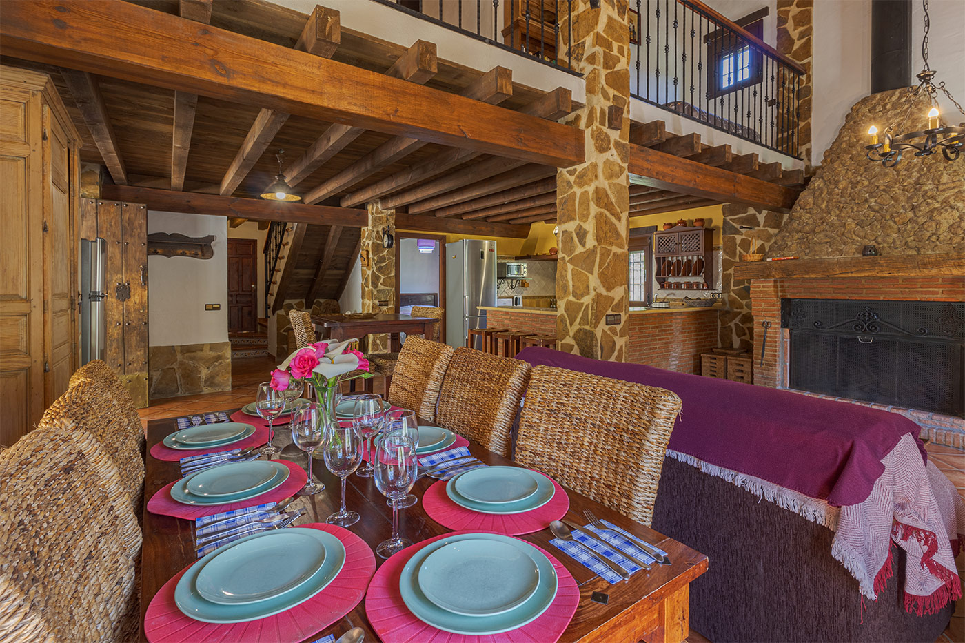 Your holiday home is arranged on two floors