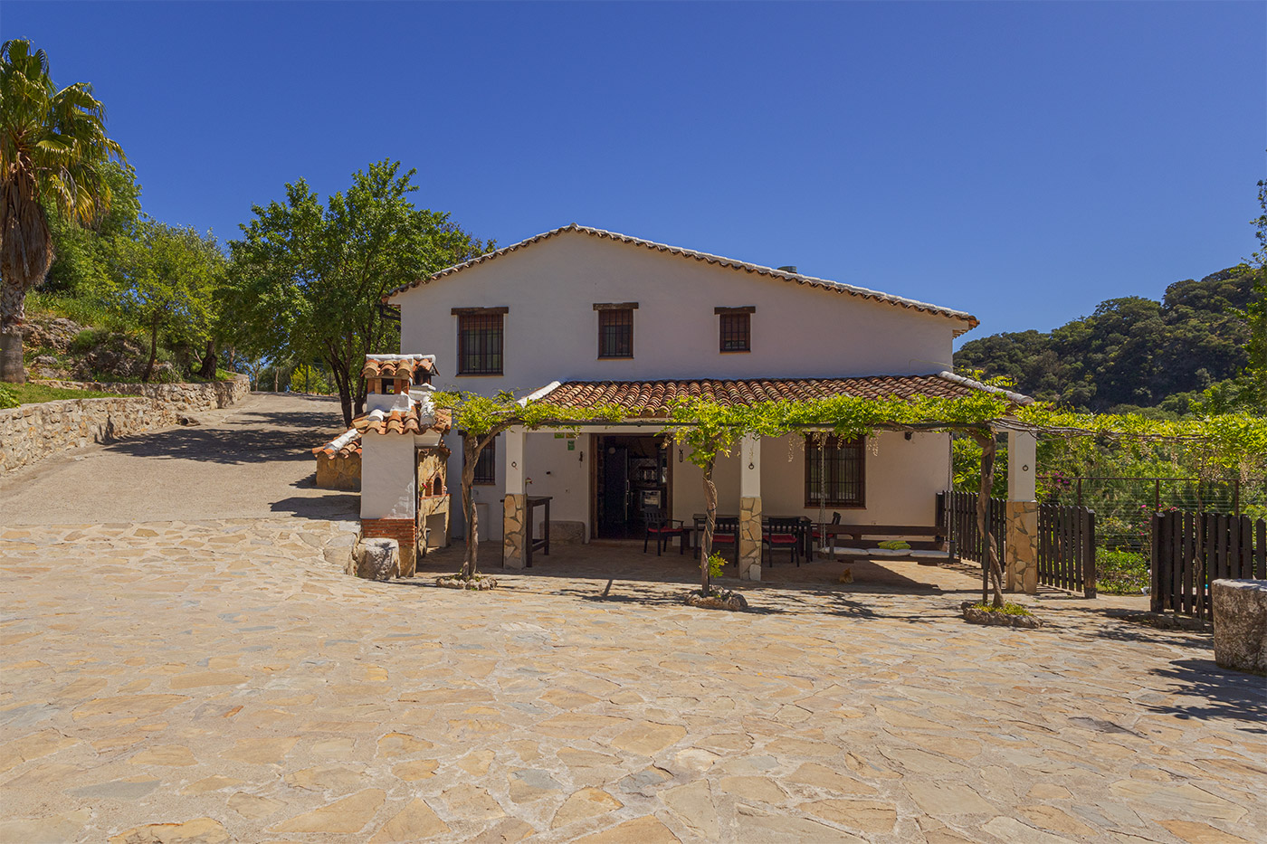 You can park right next to the house