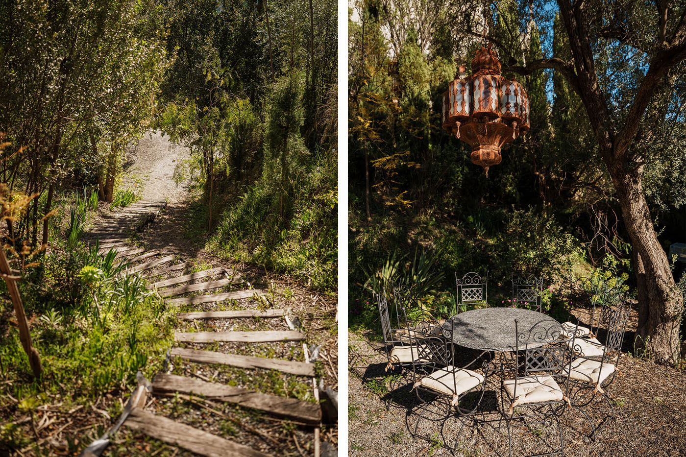 Different outdoor areas