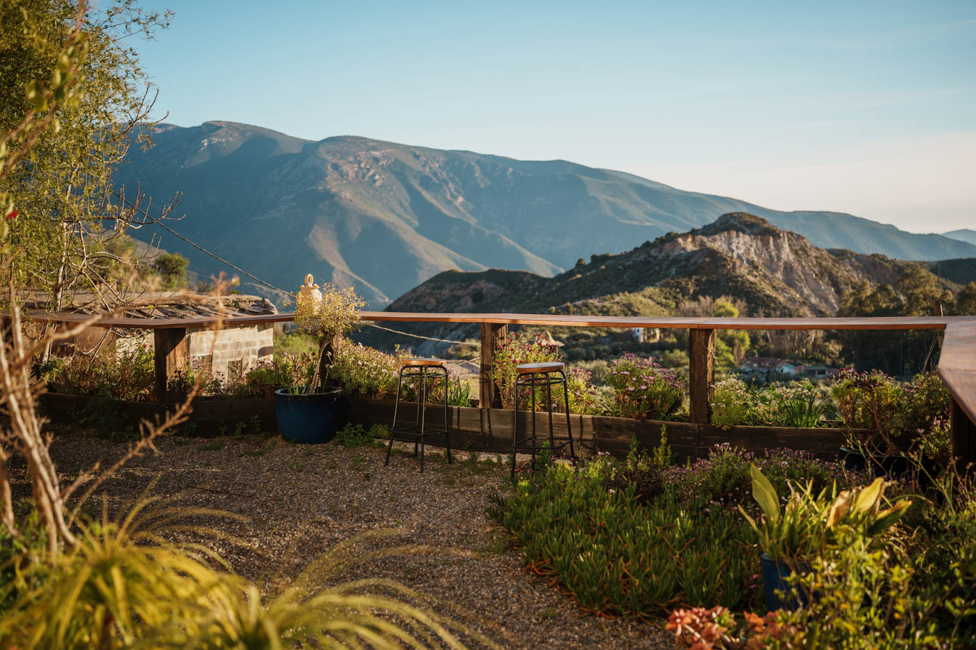Gardens and terraces on ground floor