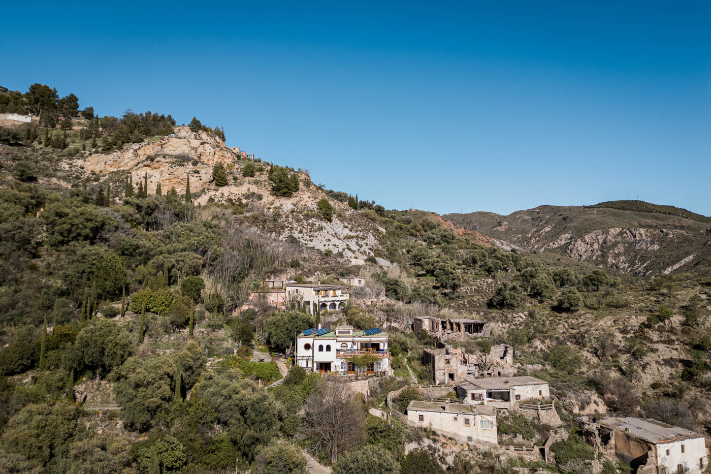 The outskirts of a tranquil little village