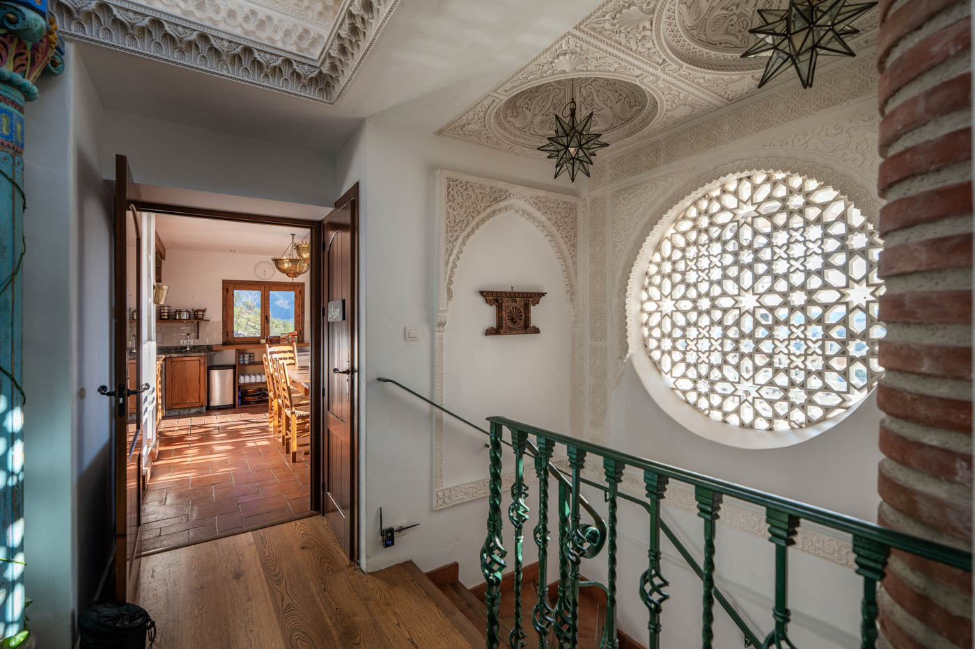 Kitchen and dining area also on first floor