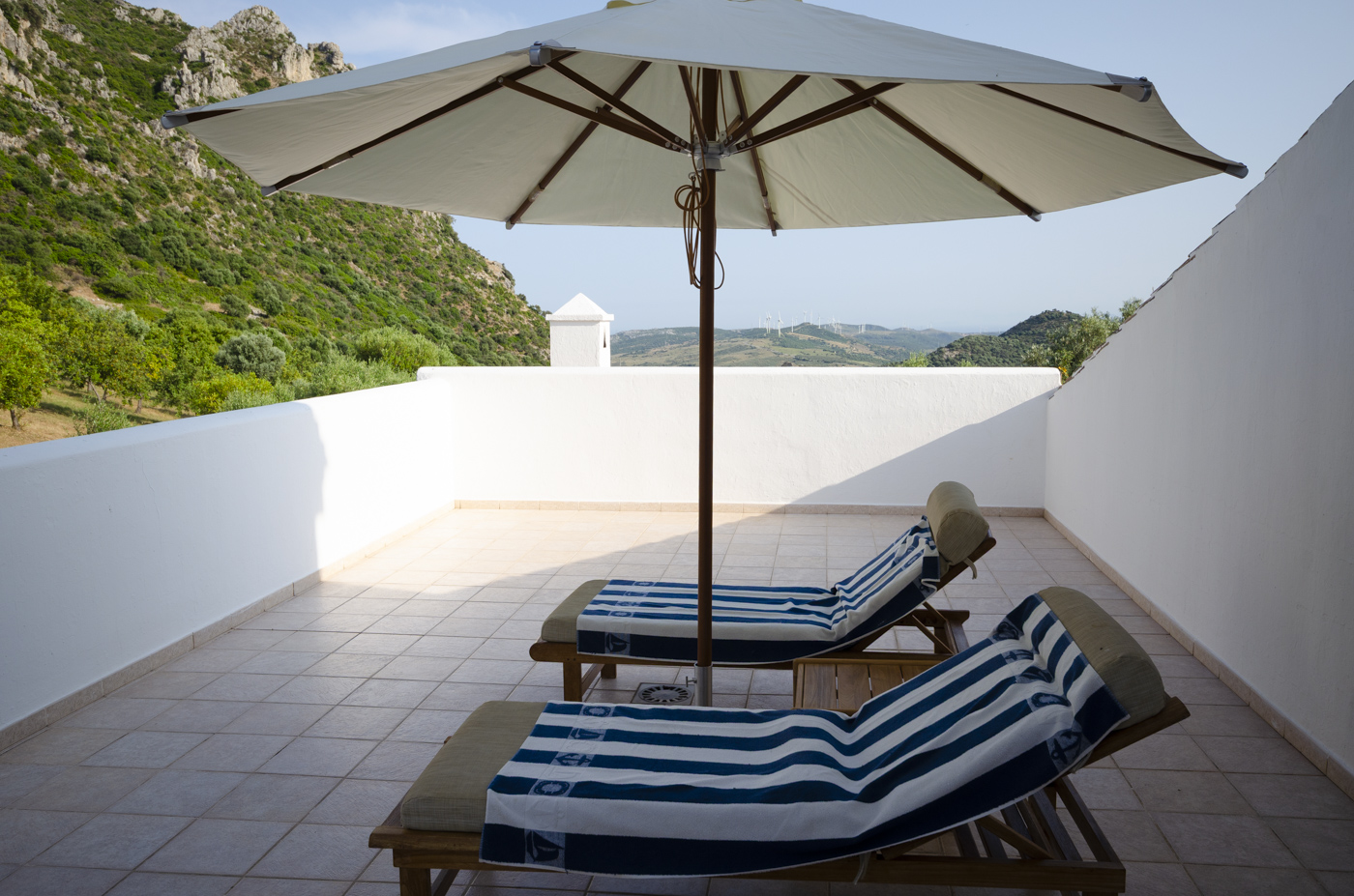 Terraza de la habitación principal