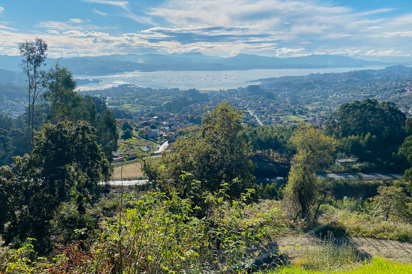 La zona vista desde un mirador cercano