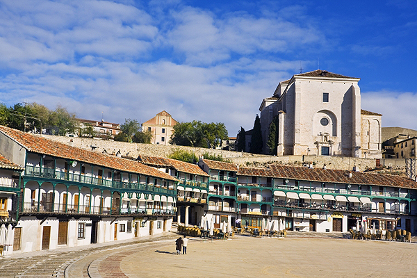 Chinchon is 10 mins drive
