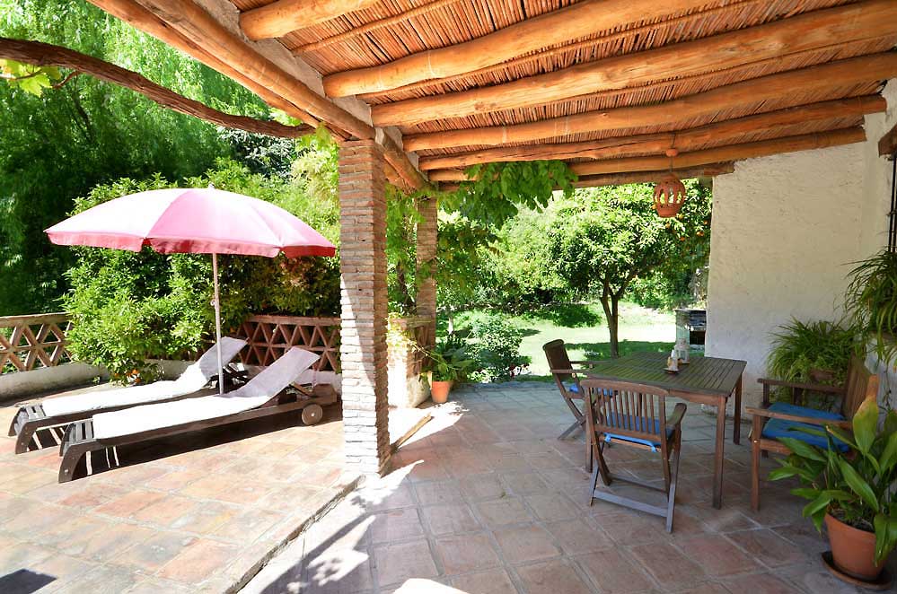 Terraza comedor al aire libre