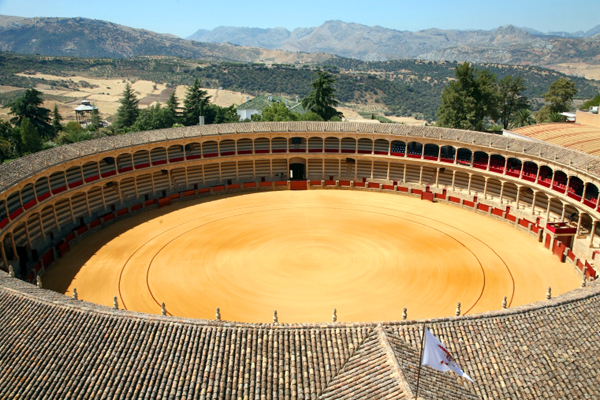 Famous Ronda bullring
