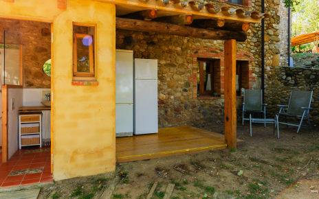 Frigoríficos en zonas exteriores bajo porche