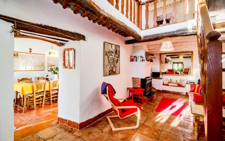 Casita rústica y acogedora para 2