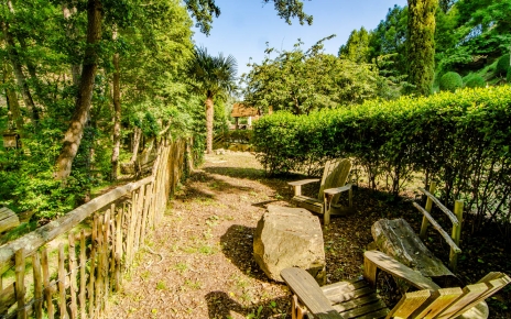 Private spot for reading a book