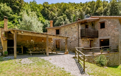 Pergola for outdoor meals