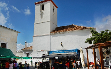 Tuesday market in Capileira village
