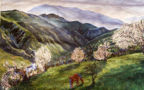 Las Alpujarras es un escenario que inspira a los pintores