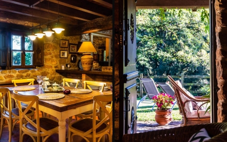 Comedor interior y exterior