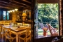 Indoor and outdoor dining living
