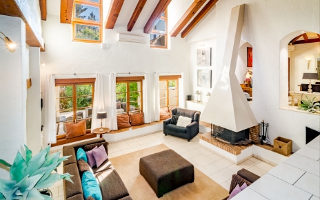 Living area at main house