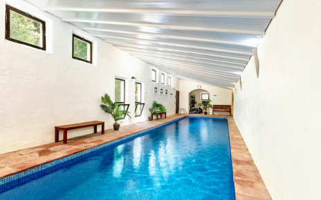 12 metre long indoor heated pool