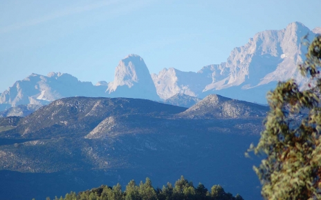 Picos de Europa, visto desde zona cercana