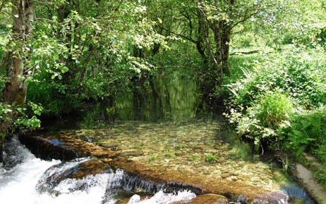 Rio Barraga in Serra del Suido, Pontenvedra