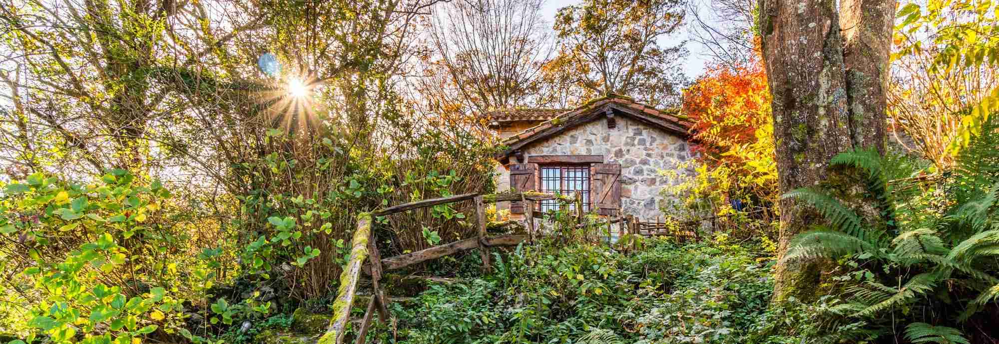 La casa del leñador en Valle Pasiego a media hora de las playas de Santander