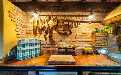 Una auténtica cocina de campo