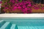 Escaleras para la piscina