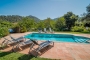 Piscina con forma de D