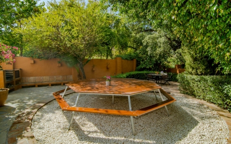 Zona exterior cerca de la cocina