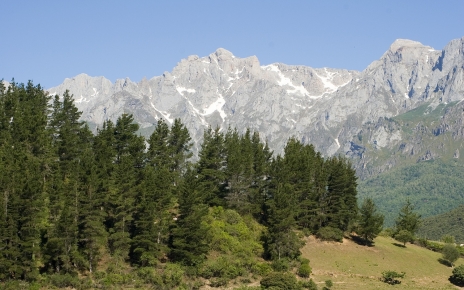 Picos views from Liebana valleys